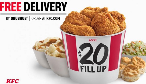 KFC menu - KFC Delivery Menu - 20$ Fill Up